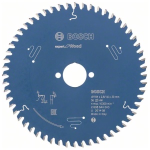 List kružne testere 184 x 30 mm / T56 Bosch Expert for Wood | 2608644043