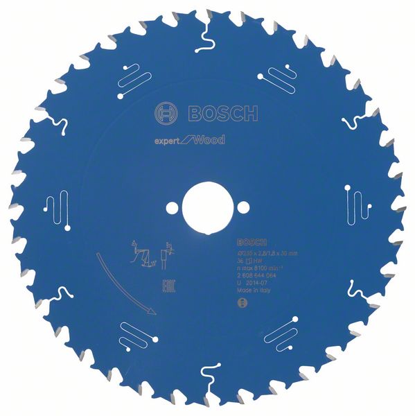 List kružne testere 235×30 mm / T36 Bosch Expert for Wood | 2608644064