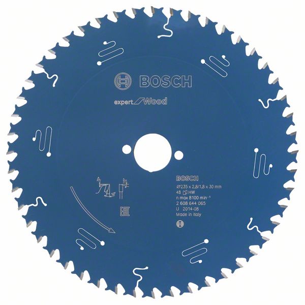 List kružne testere 235×30 mm / T48 Bosch Expert for Wood | 2608644065
