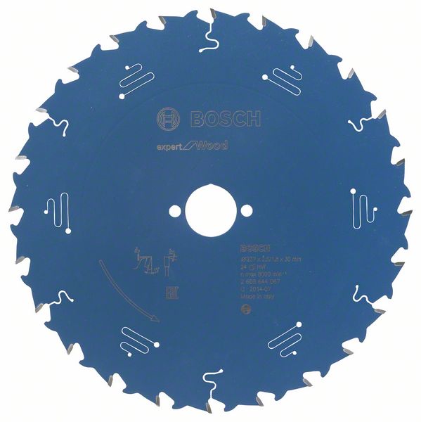 List kružne testere 237×30 mm / T24 Bosch Expert for Wood | 2608644067