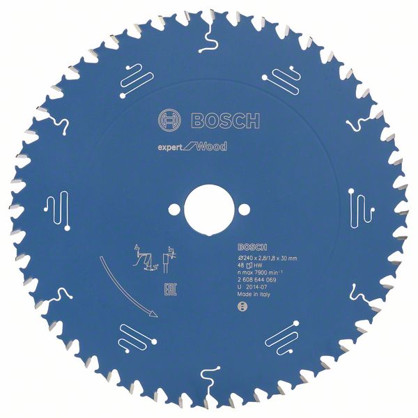 List kružne testere 240×30 mm / T48 Bosch Expert for Wood | 2608644069