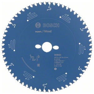 List kružne testere 270 ×30 mm / T60 Bosch Expert for Wood | 2608644070