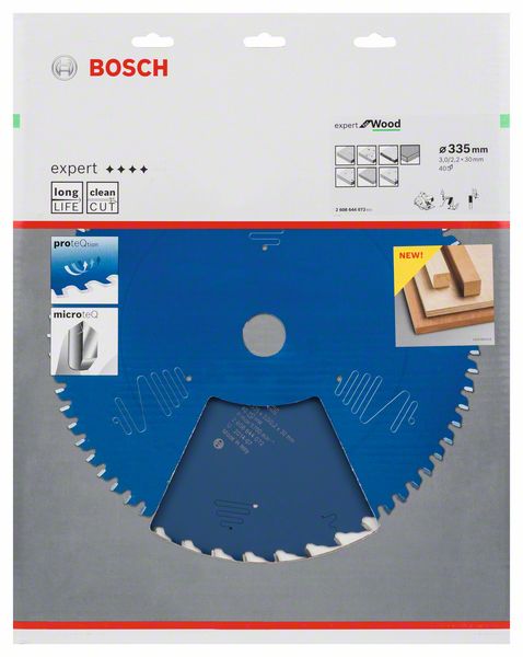 List kružne testere 335 x 30 mm / T 40 Bosch Expert for Wood | 2608644072 - Slika 2