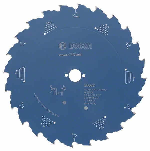 List kružne testere 350 x 30 mm / T 24 Bosch Expert for Wood | 2608644073