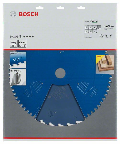 List kružne testere 450×30 mm / T34 Bosch EXPERT Wood | 2608644078 - Slika 2
