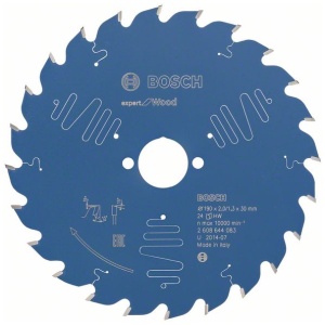 List kružne testere 190 x 30mm / T24 Bosch Expert for Wood | 2608644083