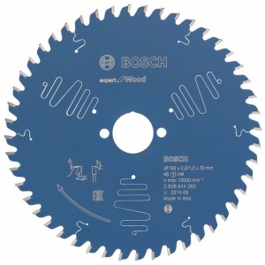 List kružne testere 190×30 mm / T48  Bosch Expert for Wood | 2608644085