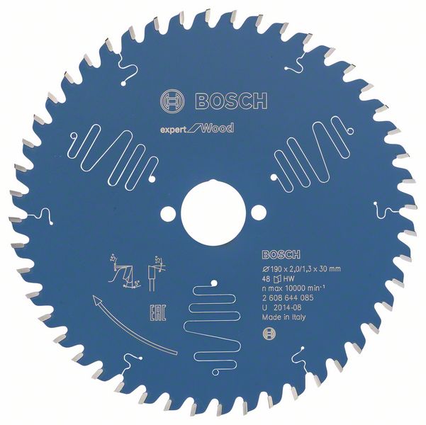 List kružne testere 190×30 mm / T48 Bosch Expert for Wood | 2608644085
