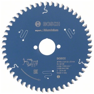 List kružne testere 165×30 mm / T52  Bosch EXPERT Aluminium | 2608644096