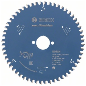 List kružne testere 165×30 mm / T52 Bosch EXPERT Aluminium | 2608644100