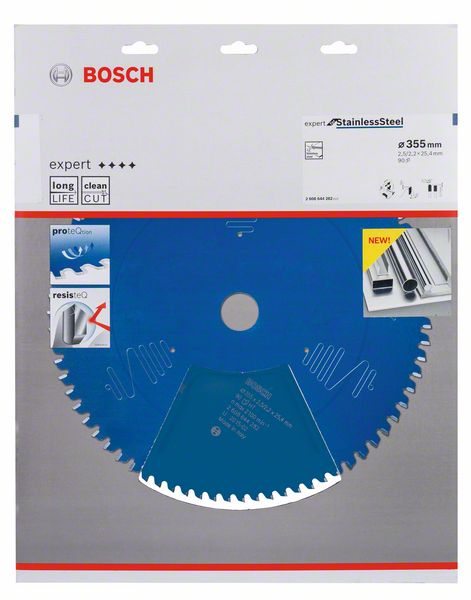 List kružne testere 355×25,4 mm / T90 Bosch EXPERT Stainless Steel | 2608644282 - Slika 2