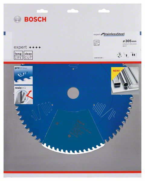 List kružne testere 305×25,4 mm / T80 Bosch EXPERT Stainless Steel | 2608644284 - Slika 2