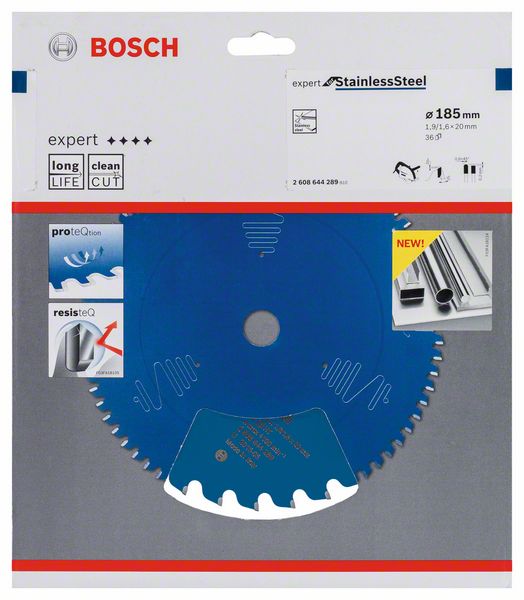 List kružne testere 185×20 mm / T36 EXPERT Stainless Steel Bosch | 2608644289 - Slika 2