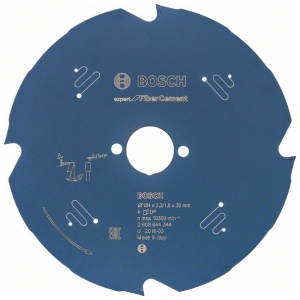 List kružne testere 184 x 30mm / T4  Expert for Fibre Cement  za ručne kružne testere Bosch  | 2608644344