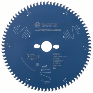 List kružne testere 250 x 30 / 80 T Expert for High Pressure Laminate Bosch | 2608644358