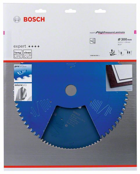 List kružne testere 300 x 30 / 96 T Expert for High Pressure Laminate Bosch | 2608644362 - Slika 2