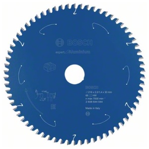 List kružne testere 216 x 2/1.4 x 30 T66 Bosch Expert for Aluminium  za akumulatorske testere | 2608644544