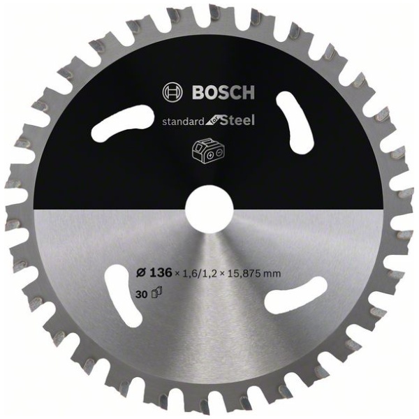 List kružne testere 136 x 1.6/1.2 x 15.875 / T30 Bosch Standard for ...