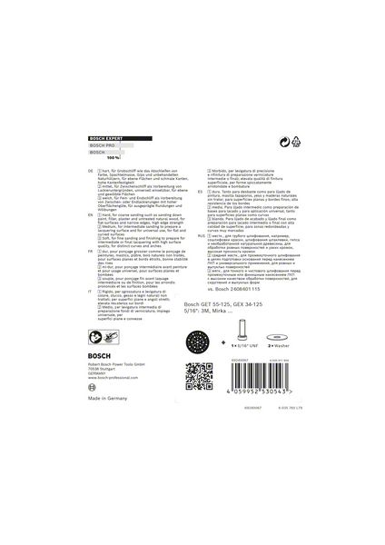 EXPERT Bosch Multihole univerzalni nosači od 125 mm, srednji | 2608900004 - Slika 4