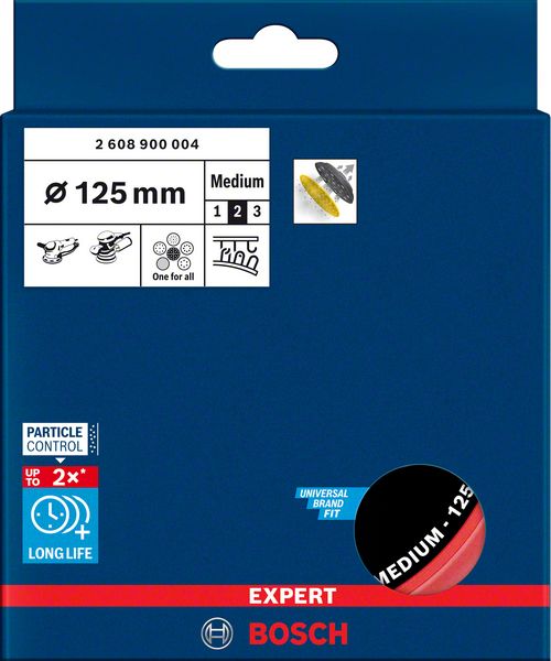 EXPERT Bosch Multihole univerzalni nosači od 125 mm, srednji | 2608900004 - Slika 2