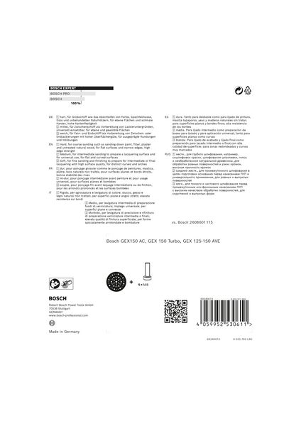 EXPERT Multihole nosači za Bosch od 150 mm, tvrdi | 2608900011 - Slika 4