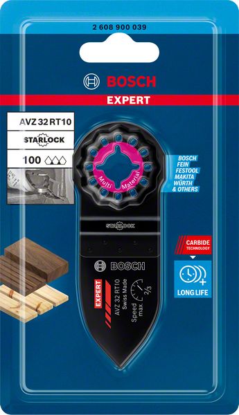 EXPERT Sanding Finger Fine AVZ 32 RT10 multifunkcionalne alate/renovator od 32x50 mm | 2608900039 - Slika 2
