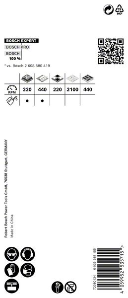 EXPERT Bosch Tough Material testera za otvore od 40 x 60 mm | 2608900425 - Slika 3