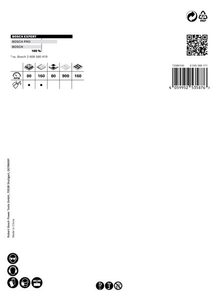 EXPERT Tough Material testera za otvore od 111x60 mm | 2608900441 - Slika 3