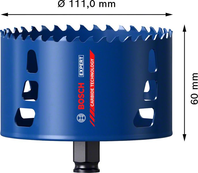 EXPERT Tough Material testera za otvore od 111x60 mm | 2608900441 - Slika 4