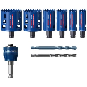 EXPERT Bosch Set Tough Material testera za otvore od 22/25/35/51/60/68 mm, 9 delova | 2608900445