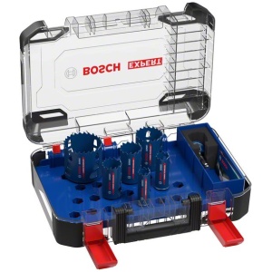 EXPERT Bosch Tough Material testera za otvore od 22/25/35/40/51/68 mm, 9 delova | 2608900446