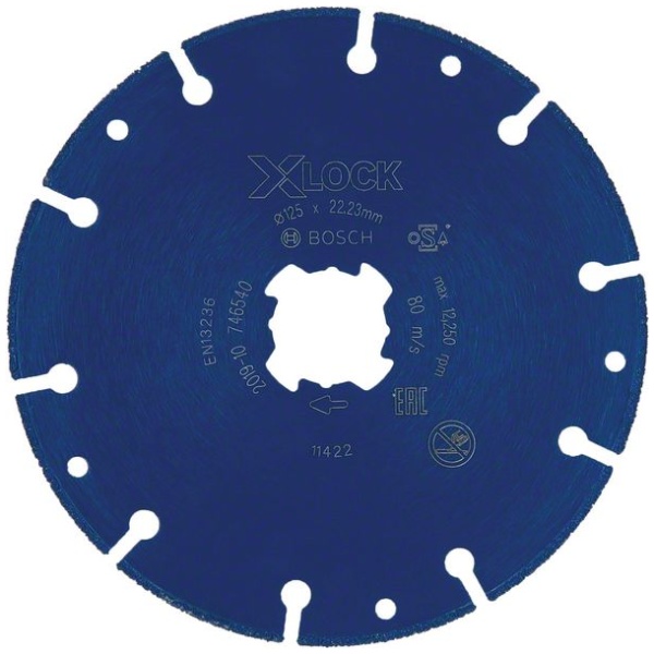 EXPERT Diamond Metal Wheel X-LOCK rezna ploča od 125 x 22,23 mm | 2608900533 - Image 3