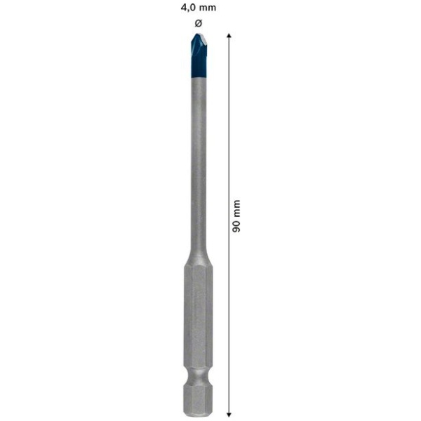 EXPERT HEX-9 HardCeramic burgija od 4x90 mm | 2608900588 - Image 4