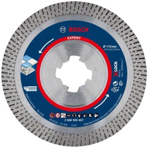 EXPERT HardCeramic X-LOCK dijamantska rezna ploča od 115x22,23x1,4x10 mm | 2608900657