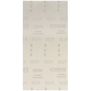 EXPERT M480 brusna mreža za vibracione brusilice od 115 x 230 mm, G 220, 10 delova | 2608900766