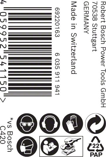 EXPERT M480 rolna brusne mreže od 93 mm, 5 m, G 100 | 2608900777 - Slika 3