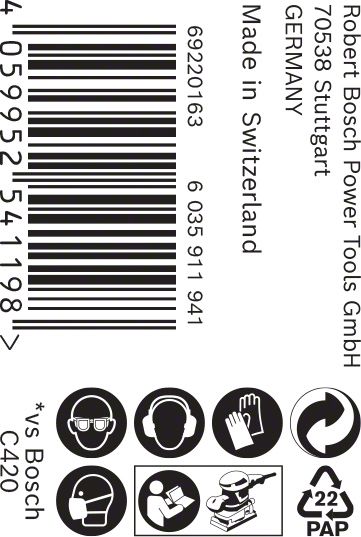 EXPERT M480 rolna brusne mreže od 93 mm, 5 m, G 220 | 2608900781 - Slika 3