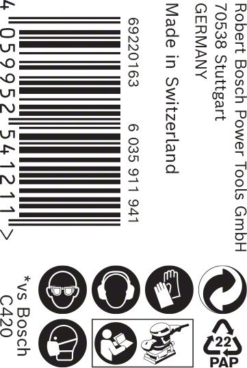 EXPERT M480 rolna brusne mreže od 93 mm, 5 m, G 320 | 2608900783 - Slika 3