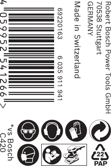 EXPERT M480 rolna brusne mreže od 115 mm, 5 m, G 150 | 2608900788 - Slika 3