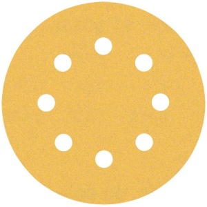 EXPERT C470 brusni papir sa 8 rupa za rotacione brusilice od 115 mm, G 120, 5 delova | 2608900797