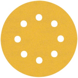 EXPERT C470 brusni papir sa 8 rupa za rotacione brusilice od 115 mm, G 240, 5 delova | 2608900799