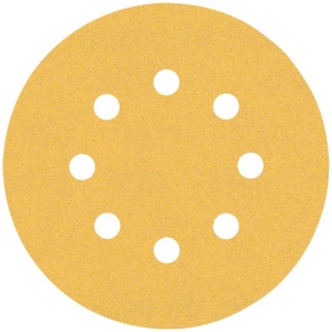 EXPERT C470 brusni papir sa 8 rupa za rotacione brusilice od 125 mm, G 120, 5 delova | 2608900807