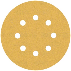 EXPERT C470 brusni papir sa 8 rupa za rotacione brusilice od 125 mm, G 180, 5 delova | 2608900808