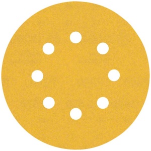 EXPERT C470 brusni papir sa 8 rupa za rotacione brusilice od 125 mm, G 240, 5 delova | 2608900809