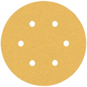 EXPERT C470 brusni papir sa 6 rupa za rotacione brusilice od 150 mm, G 80, 5 delova | 2608900815