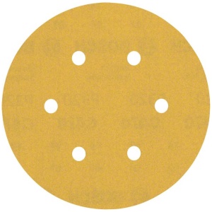 EXPERT C470 brusni papir sa 6 rupa od 150 mm, G 320, 5 delova | 2608900820