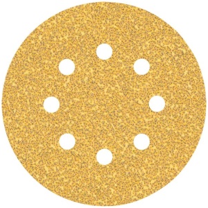 EXPERT C470 brusni papir sa 8 rupa za rotacione brusilice od 125 mm, G 40, 50 delova | 2608900908