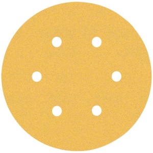 EXPERT C470 brusni papir sa 6 rupa za rotacione brusilice od 150 mm, G 120, 50 delova | 2608900921