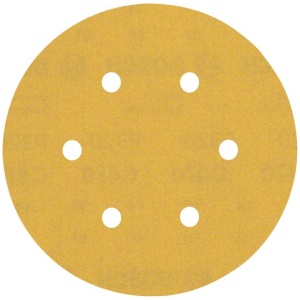 EXPERT C470 brusni papir sa 6 rupa za rotacione brusilice od 150 mm, G 320, 50 delova | 2608900924