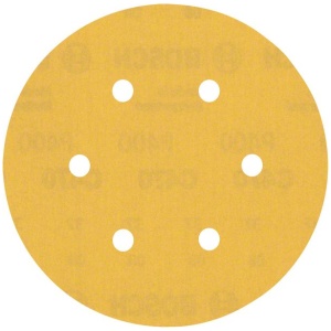 EXPERT C470 brusni papir sa 6 rupa za rotacione brusilice od 150 mm, G 400, 50 delova | 2608900925